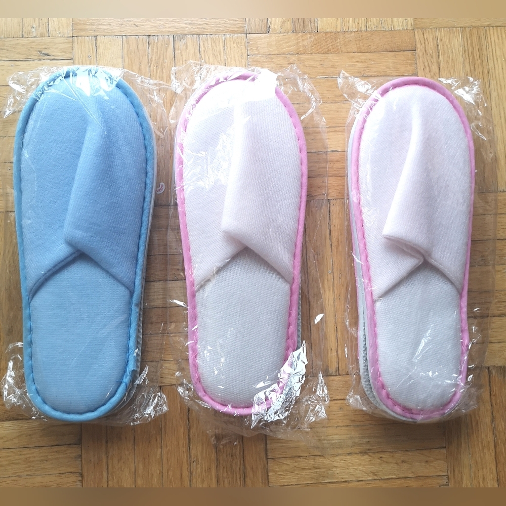 😍*Brand New* Hotel Slippers Spa Slip ons